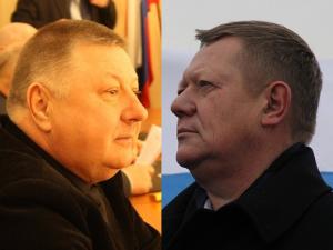 Депутат Госдумы Николай Панков (справа) и облдеп Александр Романов